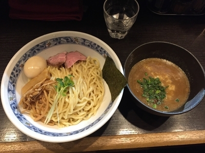 「つけ麺¥800+中盛(無料)」@麺処 夏海の写真