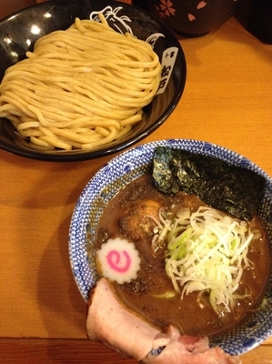 「半熟味玉つけそば」@中華蕎麦 とみ田の写真