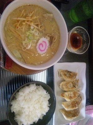 「ラーメン餃子セット」@阿波両国屋 白井本店の写真