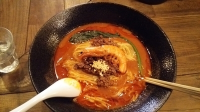 「海老たんたん麺」@新宿 モモンガの写真