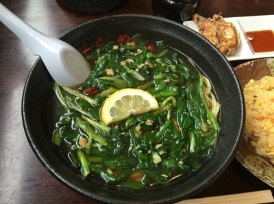 「にらラーメン」@福茶ラーメンの写真