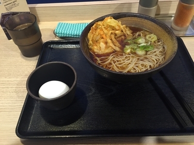 「朝そば」@ゆで太郎 柏の葉キャンパス店の写真