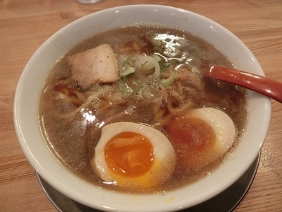 「味玉らーめん(煮干)」@麺や 七彩 八丁堀店の写真