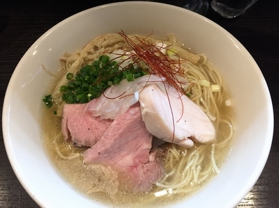 「牛×真鯛塩ラーメン¥880(ゲリラ限定)」@麺処 夏海の写真