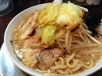 「潤次郎ラーメン（背脂普通ニンニク抜き）」@らーめん潤 亀戸店の写真