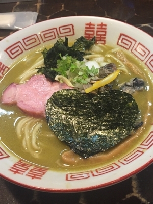 「（限定）濃厚牡蠣そば¥900」@特級鶏蕎麦 龍介の写真