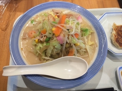 「野菜たっぷりちゃんぽん」@長崎ちゃんぽん リンガーハット イーアスつくば店の写真