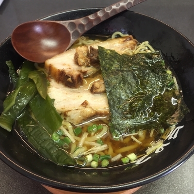 「らーめん（￥800）」@三佳庵の写真