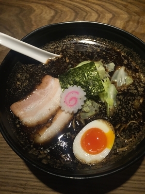 「焦がし味噌麺」@西麻布 五行の写真