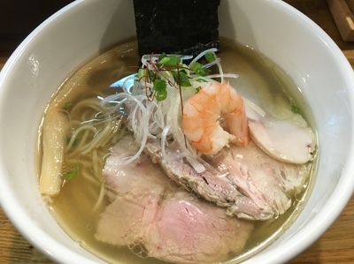 「(限定) 海老と豚骨の清湯 1100円」@麺庵 小島流の写真