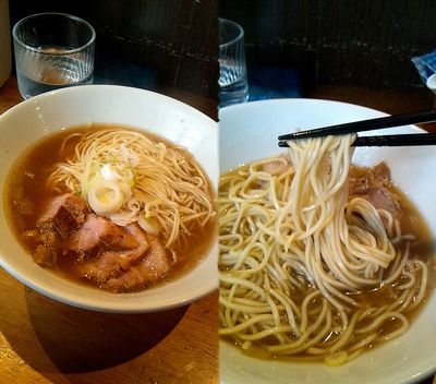「『比内鶏肉そば 小(￥750)』」@自家製麺 伊藤の写真
