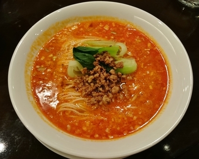 「タンタン麺 1030円」@神楽坂 芝蘭の写真