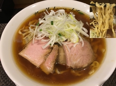 「(限定) 貝と煮干のらぁ麺 750円」@麺庵ちとせの写真
