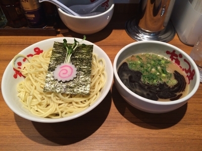 「黒マー油つけ麺大盛」@なんつッ亭 御徒町店の写真