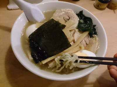 「スペシャルらあめん」@手打ちつけ麺 欣家の写真