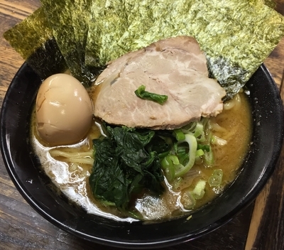 「ラーメン＋海苔＋味玉（￥670＋￥80＋￥100）」@藤澤家の写真