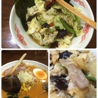 キャベツのシャキシャキ炒めそば、もちからみそラーメン、きくらげと