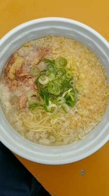 「ナニワの背脂塩らーめん」@湘南茅ヶ崎ラーメン祭2016の写真