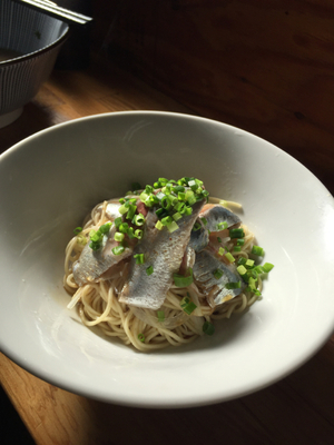 「いわしそば」@中華そば よしかわの写真