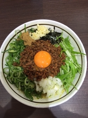 「カレー台湾まぜそば」@麺屋はなび 春日井店の写真