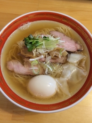 「特製塩中華そば1000円」@中華そば シンジョーの写真