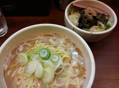 「ラーメン＋シビベジ」@麺処 一笑の写真