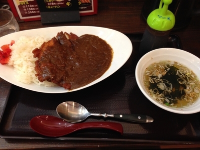 「インチキカレー(大盛)」@ラッキー食堂まとや 千曲店の写真