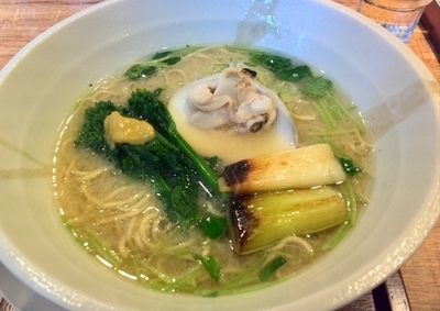 「【限定】蛤ラーメン 西京味噌仕立て￥1000」@麺や Co粋の写真