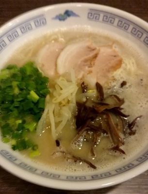 「まるいちラーメン 細麺」@麺家 まるいちの写真