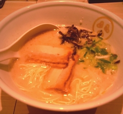 「豚骨プレーン」@TOKYO 豚骨 BASE MADE by 博多一風堂 ecute品川サウス店の写真