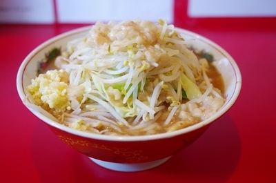 「ラーメン(ニンニク・アブラ)720円」@ラーメン英二の写真