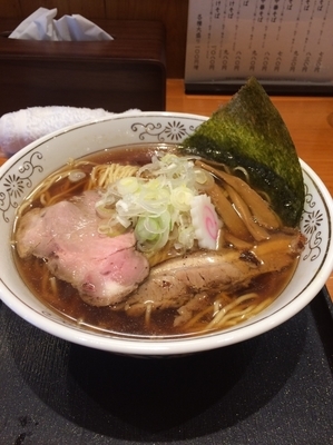 「中華そば大盛」@中華そば 勝本の写真