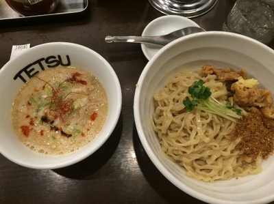 「【限定】豚モツ味噌つけめん」@つけめん102 川口店の写真