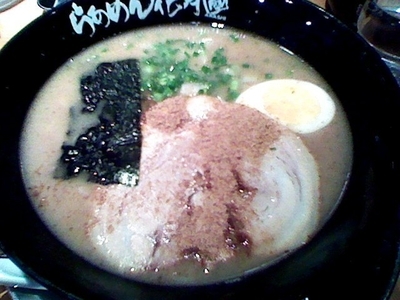 「豚そば銀次郎（720円）」@らあめん花月嵐 新小岩北口店の写真