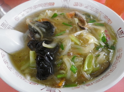 「サンマーメン＋餃子」@八操園の写真