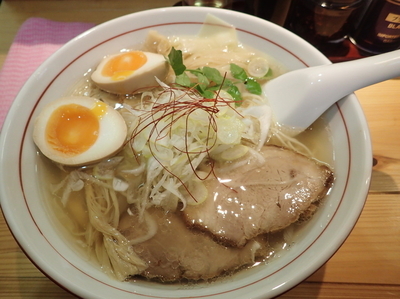 「くろおびラーメン（塩）（1000円）」@利尻昆布ラーメン くろおびの写真