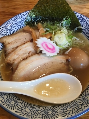 「特製ラーメン しお」@中華そば こころ家の写真