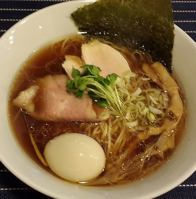 「特製中華そば850円」@中華蕎麦 はざまの写真