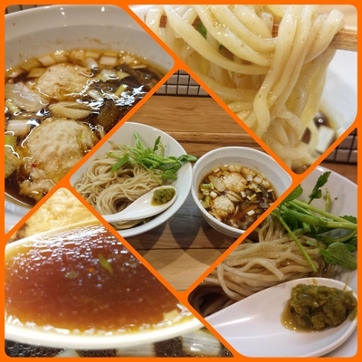 「【期間限定】鶏団子と木の子の柚須胡椒つけ麺」@らーめん カッパハウスの写真