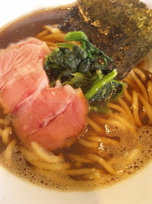 「煮干濃口醤油ラーメン」@菜の写真