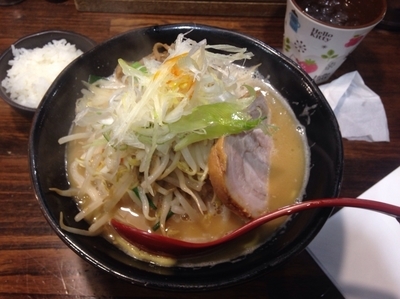 「味噌らーめん大盛り野菜増し」@麺処 花田 池袋店の写真