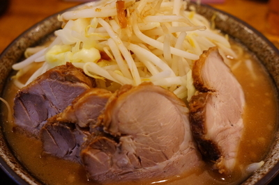 「チャーシューメン（野菜、ニンニク）」@ラーメン盛太郎の写真