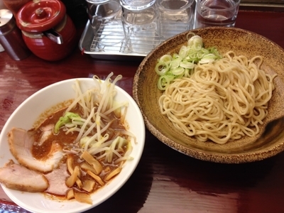 「元祖カミナリつけめん」@日乃屋の写真