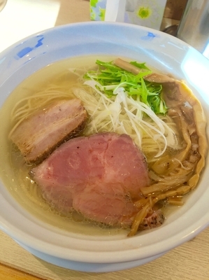 「塩ソバ¥750」@麺屋壱心の写真