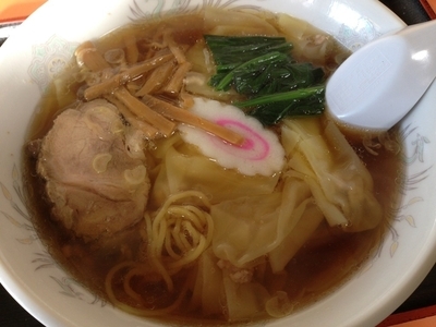 「ワンタンメン」@中華料理 むらこしの写真