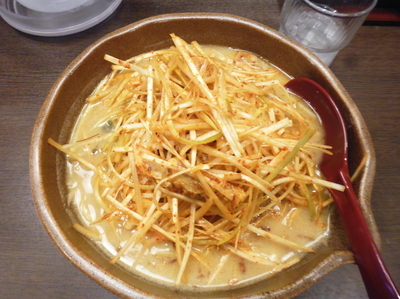 「やや濃口の信州味噌肉ネギらーめんン」@麺場 田所商店 松戸二十世紀が丘店の写真