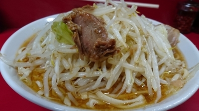 「豚らーめん　味噌」@ラーメン二郎 西台駅前店の写真