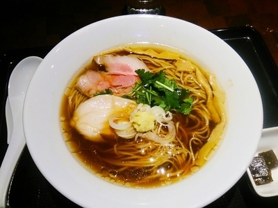 「生姜醤油ラアメン780円」@Ginger Noodle Spot 角栄の写真