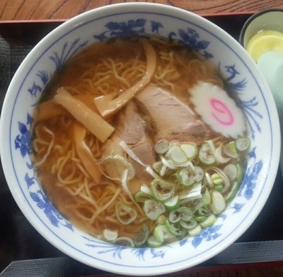「中華そば600円」@川井食堂の写真