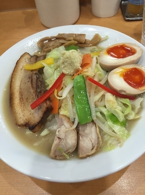「遊大タンメン 950円」@麺や 遊大の写真